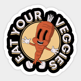 Eat Your Veggies Sticker